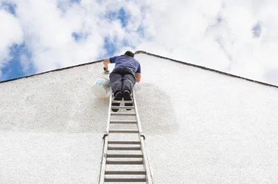 Peinture extérieure au Thuit de l'Oison — façades et ravalement